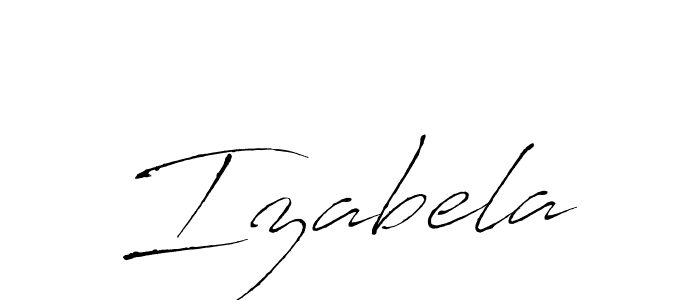 Also You can easily find your signature by using the search form. We will create Izabela name handwritten signature images for you free of cost using Antro_Vectra sign style. Izabela signature style 6 images and pictures png