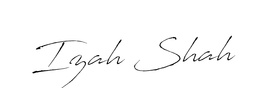 Best and Professional Signature Style for Izah Shah. Antro_Vectra Best Signature Style Collection. Izah Shah signature style 6 images and pictures png