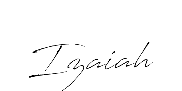 Also we have Izaiah name is the best signature style. Create professional handwritten signature collection using Antro_Vectra autograph style. Izaiah signature style 6 images and pictures png