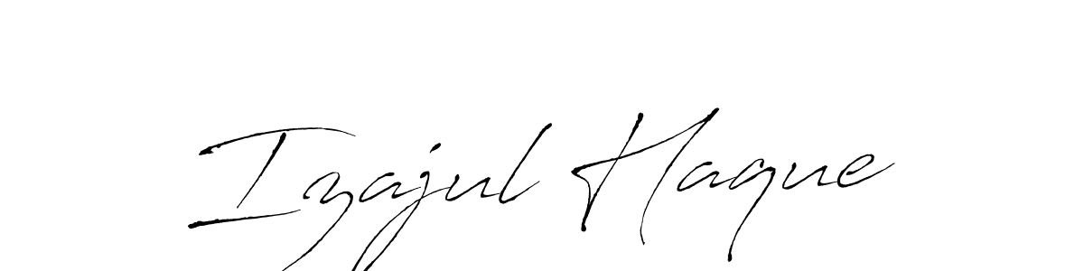 It looks lik you need a new signature style for name Izajul Haque. Design unique handwritten (Antro_Vectra) signature with our free signature maker in just a few clicks. Izajul Haque signature style 6 images and pictures png