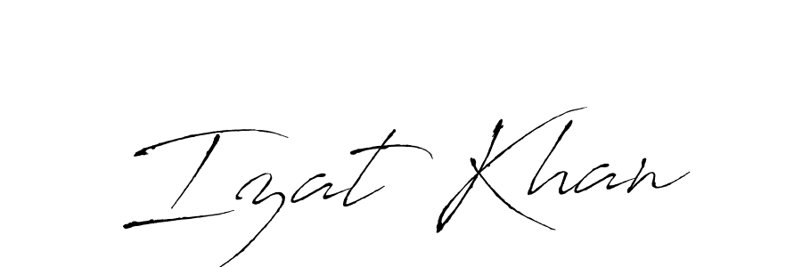 How to make Izat Khan signature? Antro_Vectra is a professional autograph style. Create handwritten signature for Izat Khan name. Izat Khan signature style 6 images and pictures png