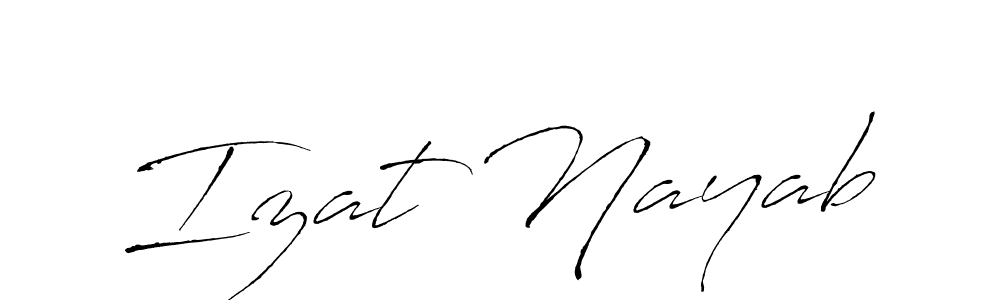 How to make Izat Nayab signature? Antro_Vectra is a professional autograph style. Create handwritten signature for Izat Nayab name. Izat Nayab signature style 6 images and pictures png
