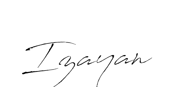 Similarly Antro_Vectra is the best handwritten signature design. Signature creator online .You can use it as an online autograph creator for name Izayan. Izayan signature style 6 images and pictures png