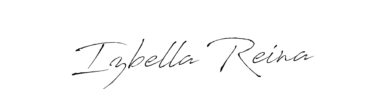 How to Draw Izbella Reina signature style? Antro_Vectra is a latest design signature styles for name Izbella Reina. Izbella Reina signature style 6 images and pictures png