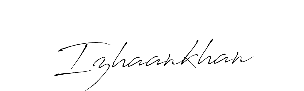 Izhaankhan stylish signature style. Best Handwritten Sign (Antro_Vectra) for my name. Handwritten Signature Collection Ideas for my name Izhaankhan. Izhaankhan signature style 6 images and pictures png