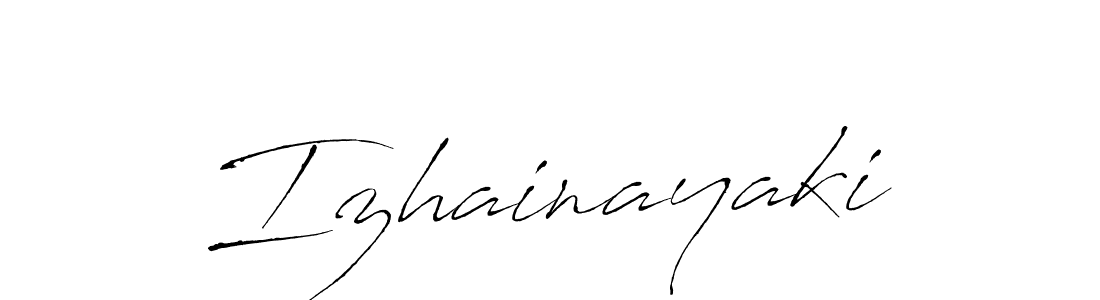 Also we have Izhainayaki name is the best signature style. Create professional handwritten signature collection using Antro_Vectra autograph style. Izhainayaki signature style 6 images and pictures png