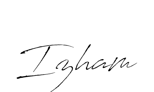 Antro_Vectra is a professional signature style that is perfect for those who want to add a touch of class to their signature. It is also a great choice for those who want to make their signature more unique. Get Izham name to fancy signature for free. Izham signature style 6 images and pictures png