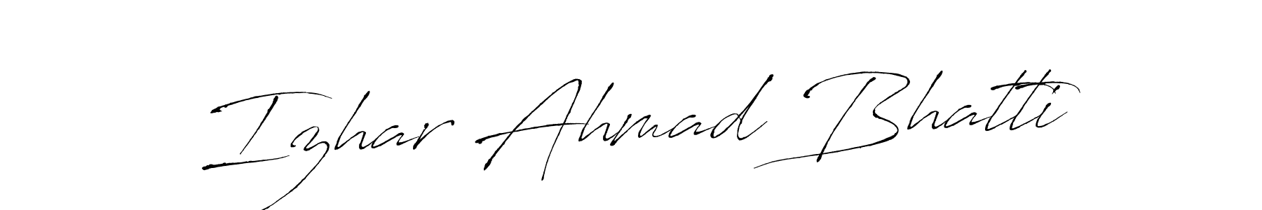 Similarly Antro_Vectra is the best handwritten signature design. Signature creator online .You can use it as an online autograph creator for name Izhar Ahmad Bhatti. Izhar Ahmad Bhatti signature style 6 images and pictures png