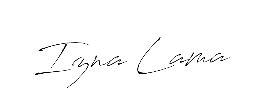 Make a short Izna Lama signature style. Manage your documents anywhere anytime using Antro_Vectra. Create and add eSignatures, submit forms, share and send files easily. Izna Lama signature style 6 images and pictures png