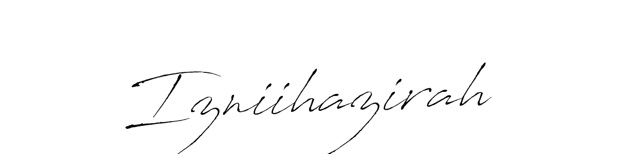 You can use this online signature creator to create a handwritten signature for the name Izniihazirah. This is the best online autograph maker. Izniihazirah signature style 6 images and pictures png