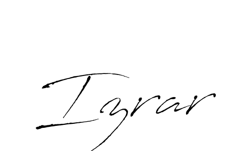 Create a beautiful signature design for name Izrar. With this signature (Antro_Vectra) fonts, you can make a handwritten signature for free. Izrar signature style 6 images and pictures png