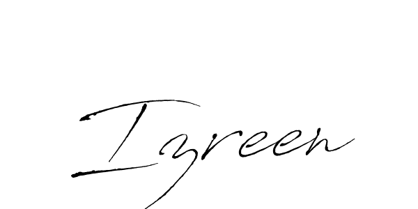 Also You can easily find your signature by using the search form. We will create Izreen name handwritten signature images for you free of cost using Antro_Vectra sign style. Izreen signature style 6 images and pictures png