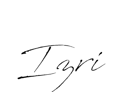 How to make Izri name signature. Use Antro_Vectra style for creating short signs online. This is the latest handwritten sign. Izri signature style 6 images and pictures png