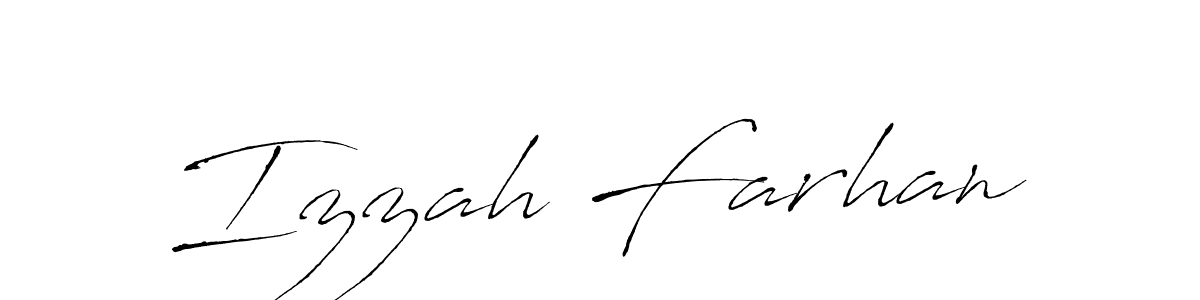 Here are the top 10 professional signature styles for the name Izzah Farhan. These are the best autograph styles you can use for your name. Izzah Farhan signature style 6 images and pictures png