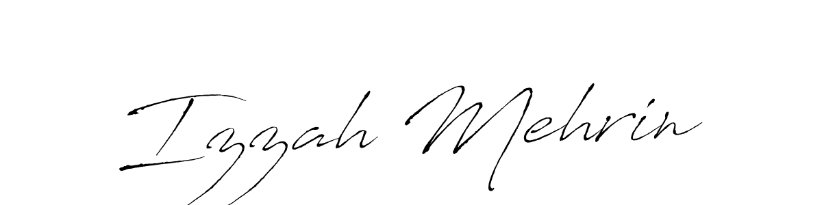 Here are the top 10 professional signature styles for the name Izzah Mehrin. These are the best autograph styles you can use for your name. Izzah Mehrin signature style 6 images and pictures png