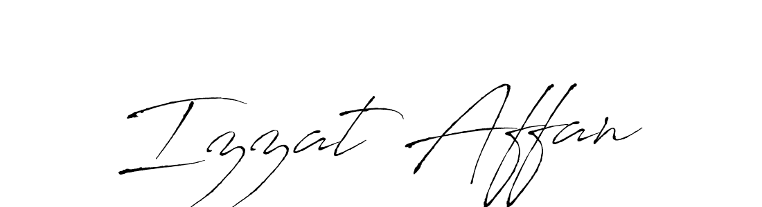 How to make Izzat Affan signature? Antro_Vectra is a professional autograph style. Create handwritten signature for Izzat Affan name. Izzat Affan signature style 6 images and pictures png