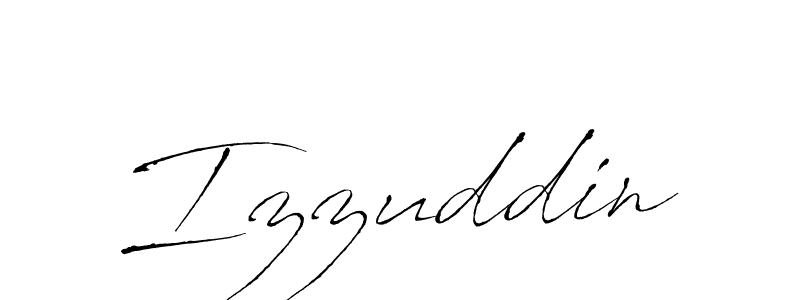 Antro_Vectra is a professional signature style that is perfect for those who want to add a touch of class to their signature. It is also a great choice for those who want to make their signature more unique. Get Izzuddin name to fancy signature for free. Izzuddin signature style 6 images and pictures png