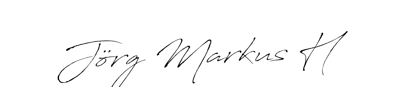 It looks lik you need a new signature style for name Jörg Markus H. Design unique handwritten (Antro_Vectra) signature with our free signature maker in just a few clicks. Jörg Markus H signature style 6 images and pictures png