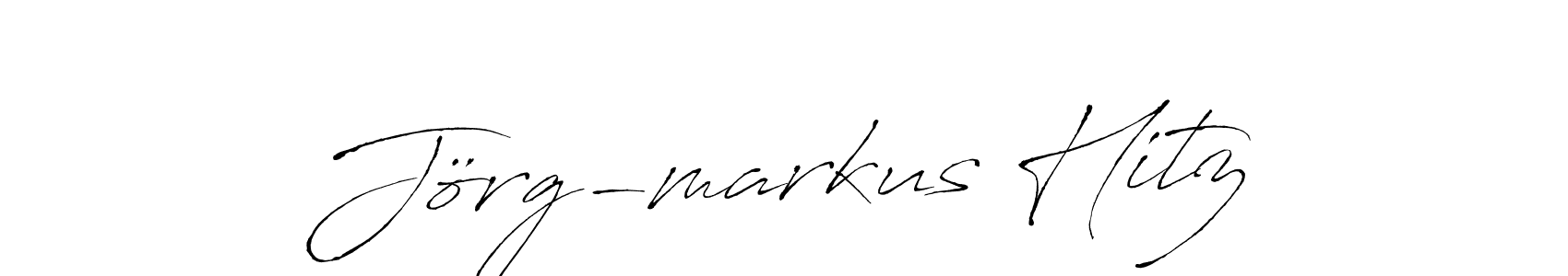 Create a beautiful signature design for name Jörg-markus Hitz. With this signature (Antro_Vectra) fonts, you can make a handwritten signature for free. Jörg-markus Hitz signature style 6 images and pictures png