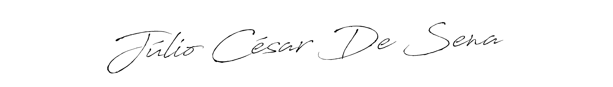 Design your own signature with our free online signature maker. With this signature software, you can create a handwritten (Antro_Vectra) signature for name Júlio César De Sena. Júlio César De Sena signature style 6 images and pictures png