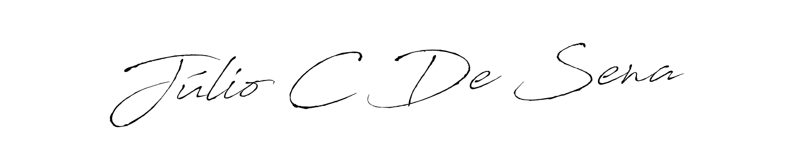 Also You can easily find your signature by using the search form. We will create Júlio C De Sena name handwritten signature images for you free of cost using Antro_Vectra sign style. Júlio C De Sena signature style 6 images and pictures png