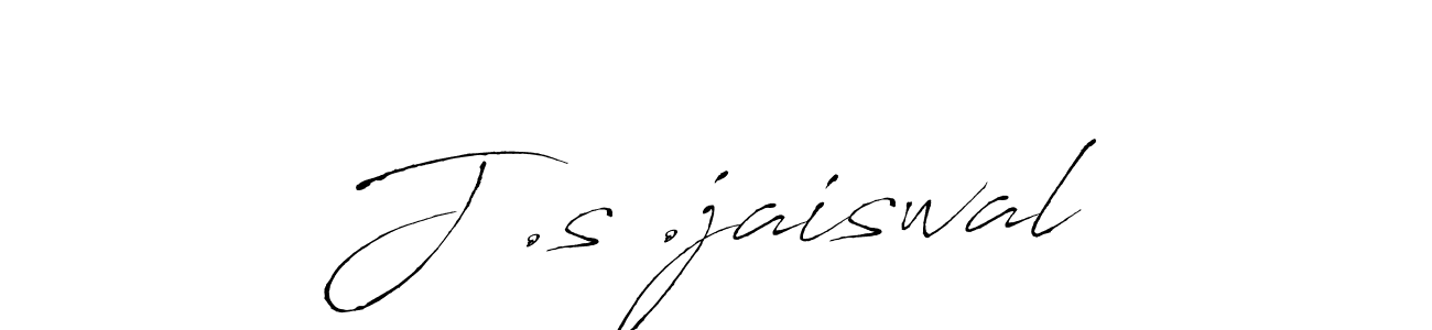 You should practise on your own different ways (Antro_Vectra) to write your name (J .s .jaiswal) in signature. don't let someone else do it for you. J .s .jaiswal signature style 6 images and pictures png