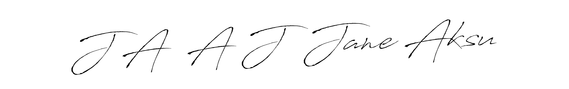 Make a short J A  A J  Jane Aksu signature style. Manage your documents anywhere anytime using Antro_Vectra. Create and add eSignatures, submit forms, share and send files easily. J A  A J  Jane Aksu signature style 6 images and pictures png