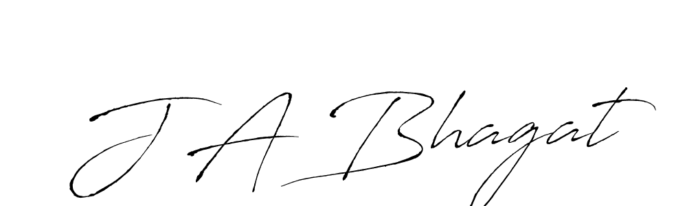 The best way (Antro_Vectra) to make a short signature is to pick only two or three words in your name. The name J A Bhagat include a total of six letters. For converting this name. J A Bhagat signature style 6 images and pictures png