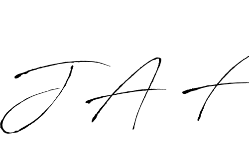 Antro_Vectra is a professional signature style that is perfect for those who want to add a touch of class to their signature. It is also a great choice for those who want to make their signature more unique. Get J A F name to fancy signature for free. J A F signature style 6 images and pictures png