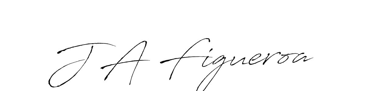 How to make J A Figueroa signature? Antro_Vectra is a professional autograph style. Create handwritten signature for J A Figueroa name. J A Figueroa signature style 6 images and pictures png