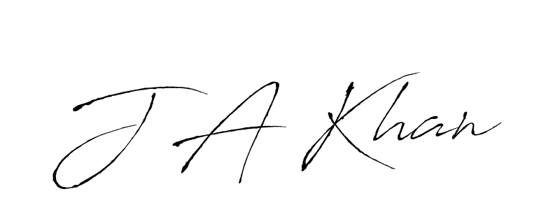 Here are the top 10 professional signature styles for the name J A Khan. These are the best autograph styles you can use for your name. J A Khan signature style 6 images and pictures png