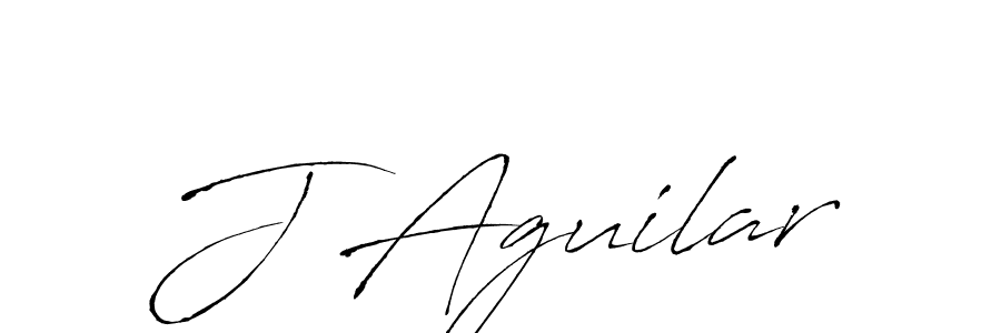 Make a beautiful signature design for name J Aguilar. With this signature (Antro_Vectra) style, you can create a handwritten signature for free. J Aguilar signature style 6 images and pictures png