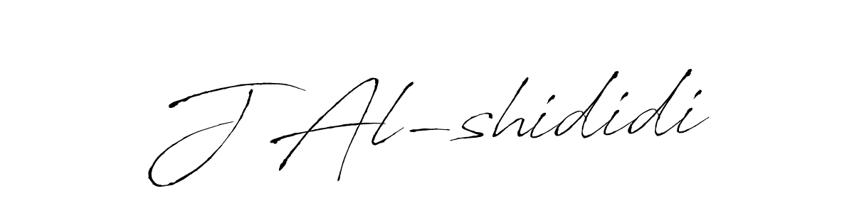 Also we have J Al-shididi name is the best signature style. Create professional handwritten signature collection using Antro_Vectra autograph style. J Al-shididi signature style 6 images and pictures png