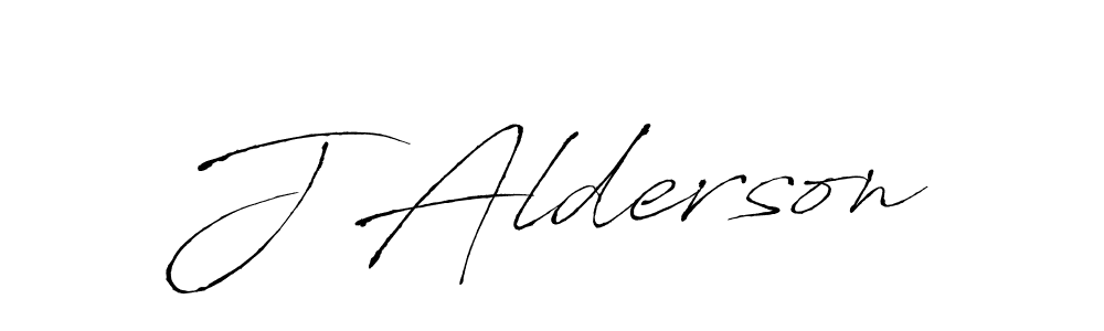 How to make J Alderson signature? Antro_Vectra is a professional autograph style. Create handwritten signature for J Alderson name. J Alderson signature style 6 images and pictures png