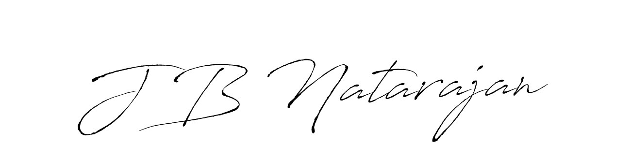 Similarly Antro_Vectra is the best handwritten signature design. Signature creator online .You can use it as an online autograph creator for name J B Natarajan. J B Natarajan signature style 6 images and pictures png