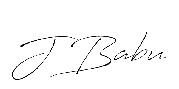 Antro_Vectra is a professional signature style that is perfect for those who want to add a touch of class to their signature. It is also a great choice for those who want to make their signature more unique. Get J Babu name to fancy signature for free. J Babu signature style 6 images and pictures png