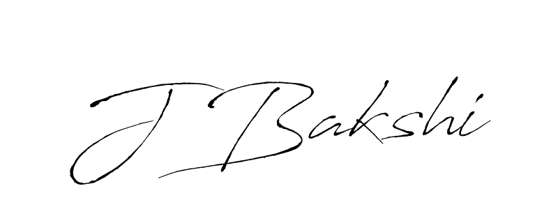 The best way (Antro_Vectra) to make a short signature is to pick only two or three words in your name. The name J Bakshi include a total of six letters. For converting this name. J Bakshi signature style 6 images and pictures png
