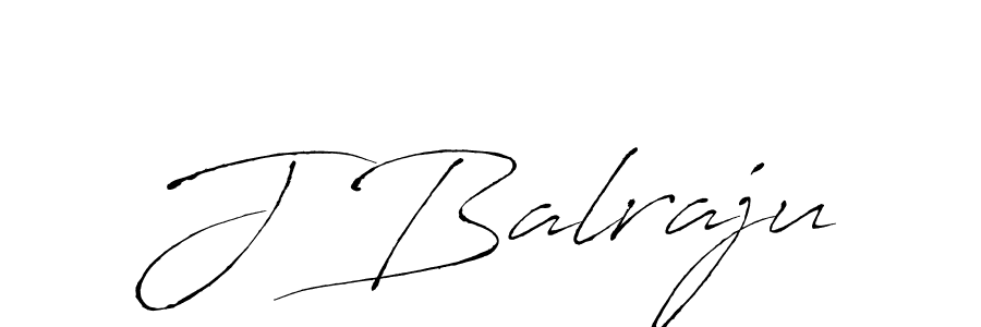 Make a beautiful signature design for name J Balraju. With this signature (Antro_Vectra) style, you can create a handwritten signature for free. J Balraju signature style 6 images and pictures png