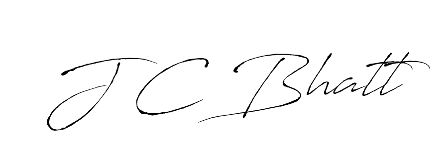 Also we have J C Bhatt name is the best signature style. Create professional handwritten signature collection using Antro_Vectra autograph style. J C Bhatt signature style 6 images and pictures png
