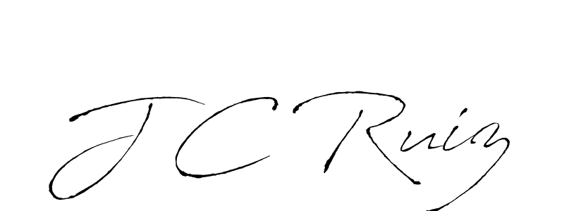 Use a signature maker to create a handwritten signature online. With this signature software, you can design (Antro_Vectra) your own signature for name J C Ruiz. J C Ruiz signature style 6 images and pictures png