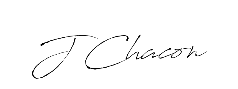Create a beautiful signature design for name J Chacon. With this signature (Antro_Vectra) fonts, you can make a handwritten signature for free. J Chacon signature style 6 images and pictures png