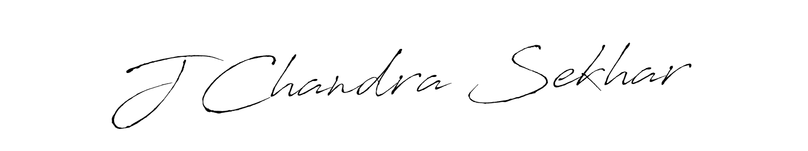 Design your own signature with our free online signature maker. With this signature software, you can create a handwritten (Antro_Vectra) signature for name J Chandra Sekhar. J Chandra Sekhar signature style 6 images and pictures png