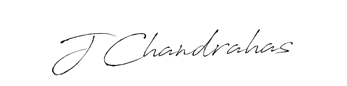 This is the best signature style for the J Chandrahas name. Also you like these signature font (Antro_Vectra). Mix name signature. J Chandrahas signature style 6 images and pictures png