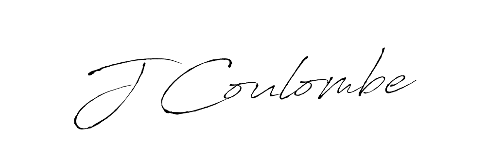 You should practise on your own different ways (Antro_Vectra) to write your name (J Coulombe) in signature. don't let someone else do it for you. J Coulombe signature style 6 images and pictures png