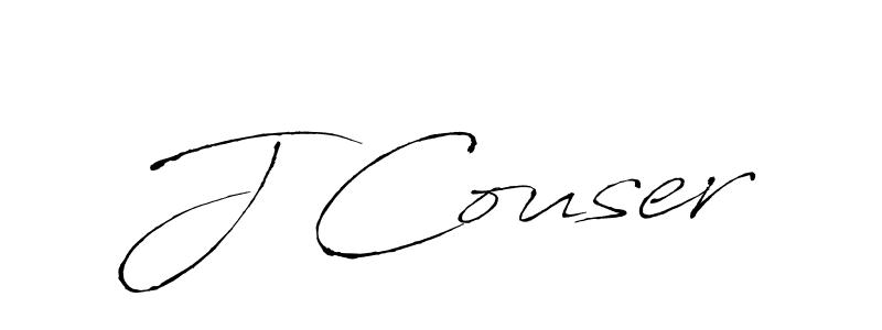 You should practise on your own different ways (Antro_Vectra) to write your name (J Couser) in signature. don't let someone else do it for you. J Couser signature style 6 images and pictures png