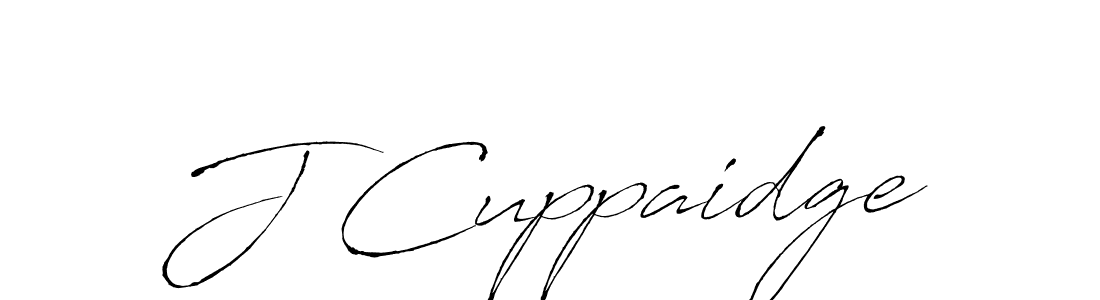 Create a beautiful signature design for name J Cuppaidge. With this signature (Antro_Vectra) fonts, you can make a handwritten signature for free. J Cuppaidge signature style 6 images and pictures png