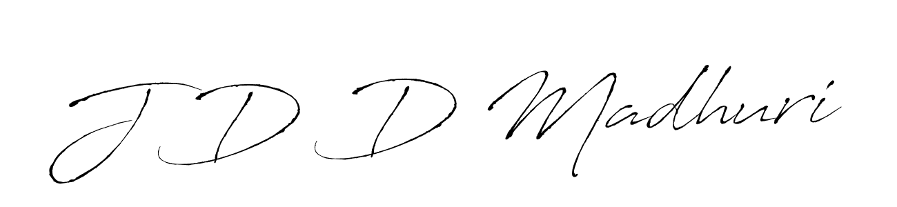 How to make J D D Madhuri signature? Antro_Vectra is a professional autograph style. Create handwritten signature for J D D Madhuri name. J D D Madhuri signature style 6 images and pictures png