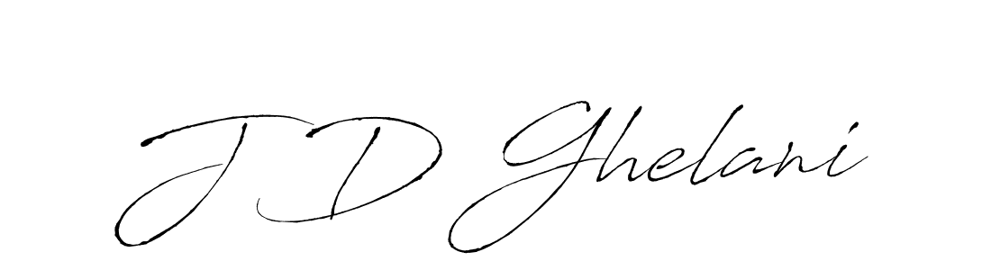 You should practise on your own different ways (Antro_Vectra) to write your name (J D Ghelani) in signature. don't let someone else do it for you. J D Ghelani signature style 6 images and pictures png