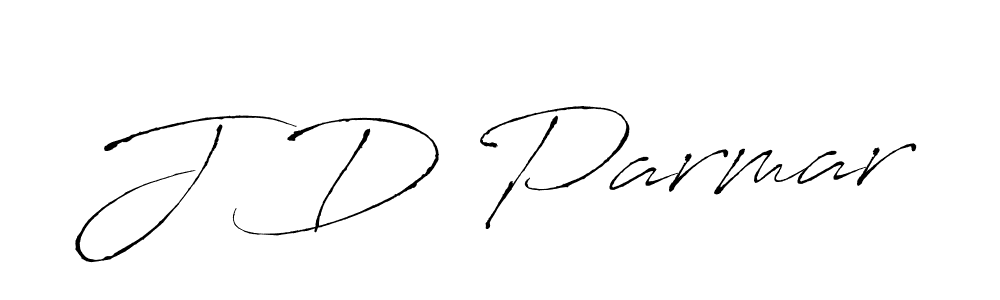 Create a beautiful signature design for name J D Parmar. With this signature (Antro_Vectra) fonts, you can make a handwritten signature for free. J D Parmar signature style 6 images and pictures png