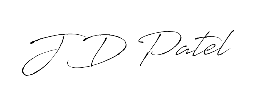Antro_Vectra is a professional signature style that is perfect for those who want to add a touch of class to their signature. It is also a great choice for those who want to make their signature more unique. Get J D Patel name to fancy signature for free. J D Patel signature style 6 images and pictures png
